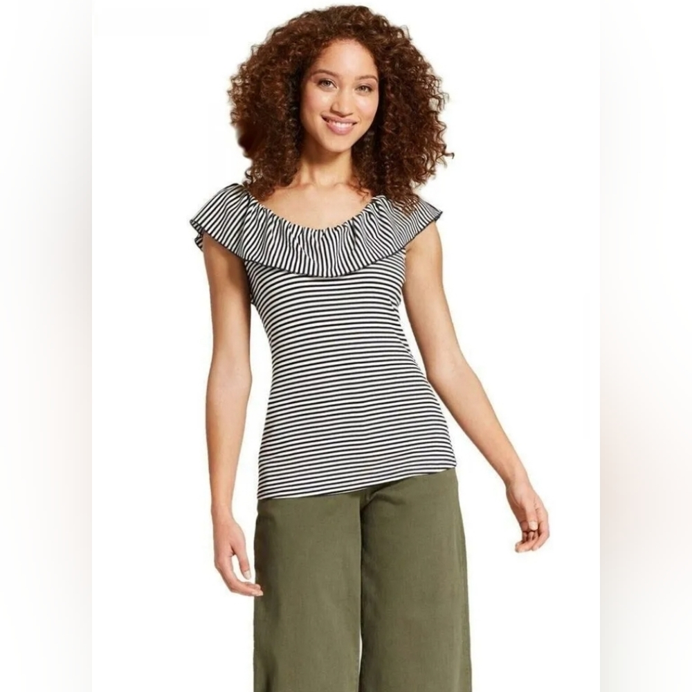 A New Day Ruffle Blouse